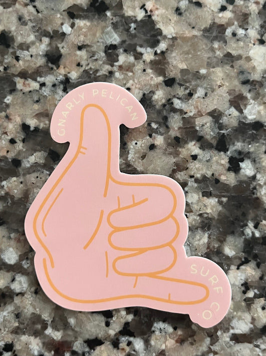 Shaka Sticker