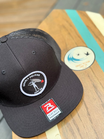 Skull & Scoundrel Black Beard Edition Hat — Richardson 511 Black