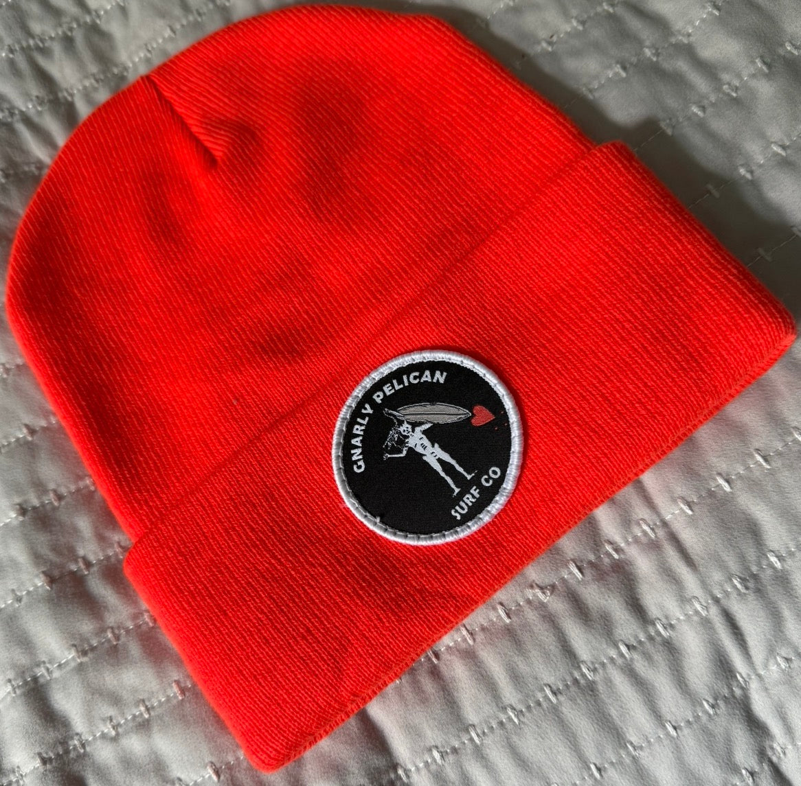Skull & scoundrel Black Beard orange beanie ￼