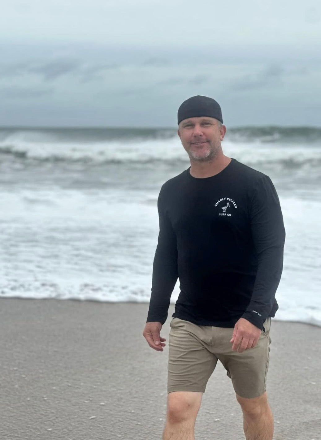 Recycled Sun-Shirt: Black Beard & Pelican Skeleton Edition