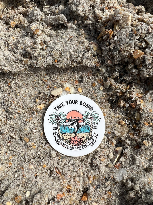 Take Your Board Shark Sticker